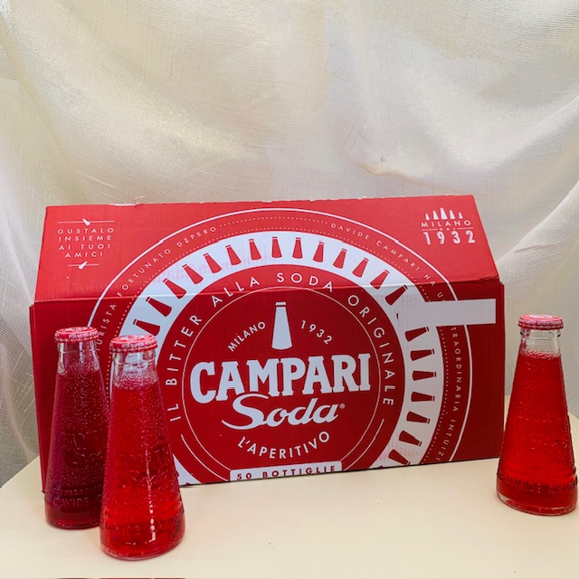 CAMPARI SODA CL.9,8 BT.50 - Dolciumi Ferioli